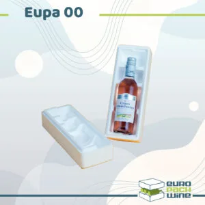 Coffret polystyrene demi bouteille