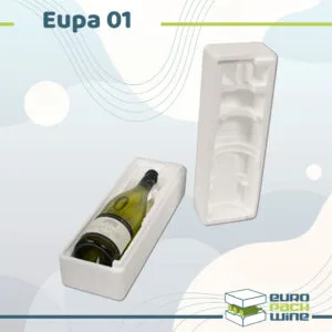 Coffret polystyrene 1 bouteille
