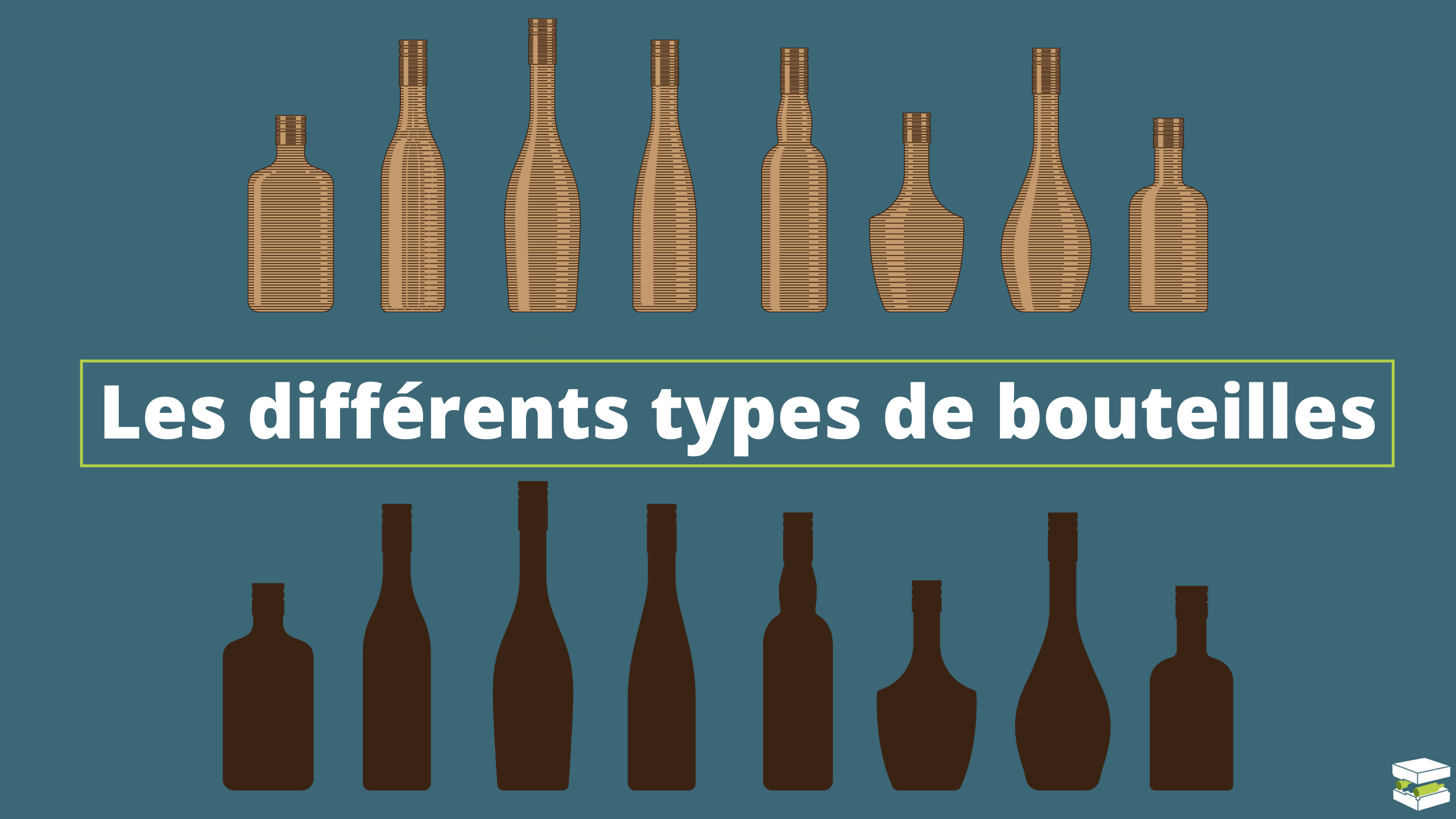 Les différents types de bouteilles