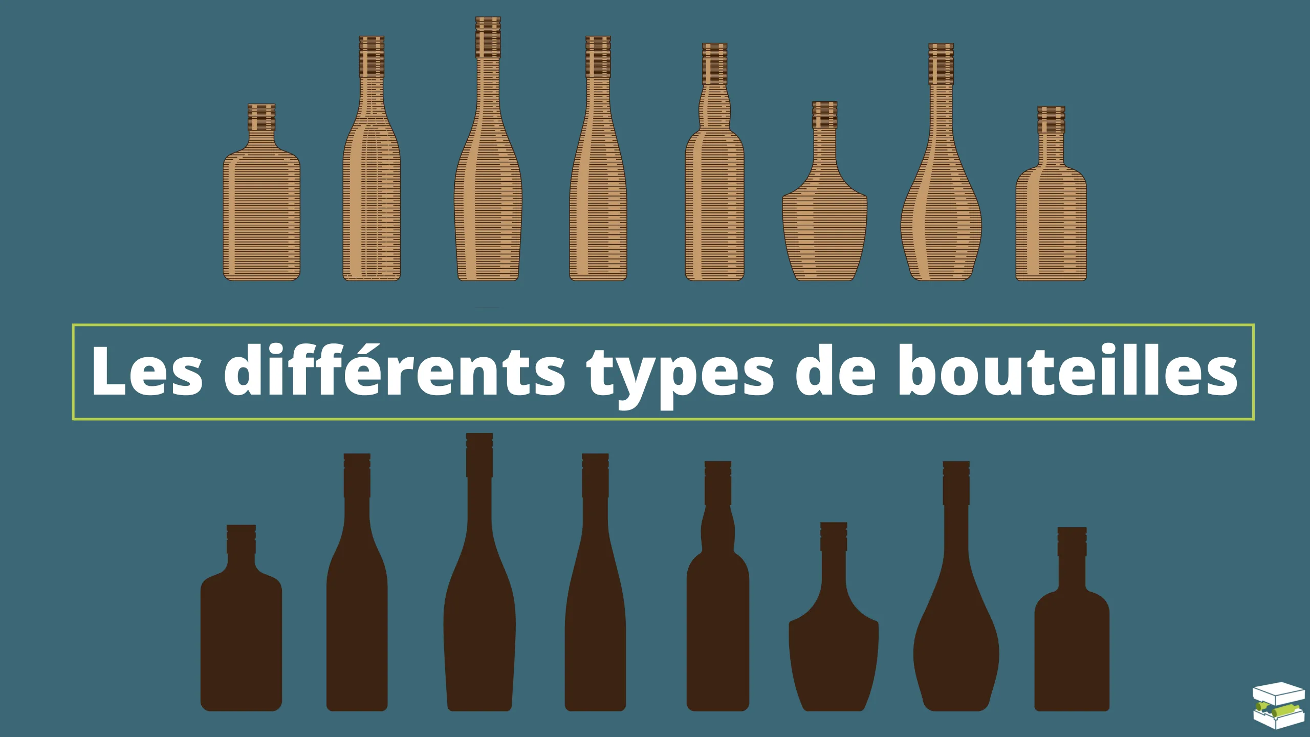 Les différents types de bouteilles