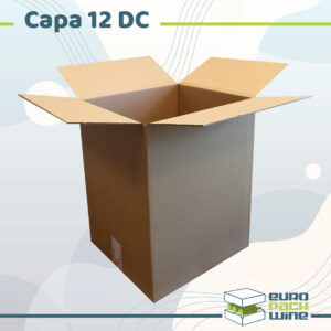 Carton Double cannelure 37 x 33 x 46 cm - Capa 12DC