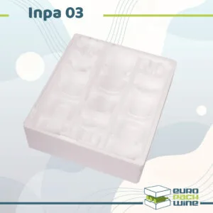 Intercalaire polystyrene 3 bouteilles